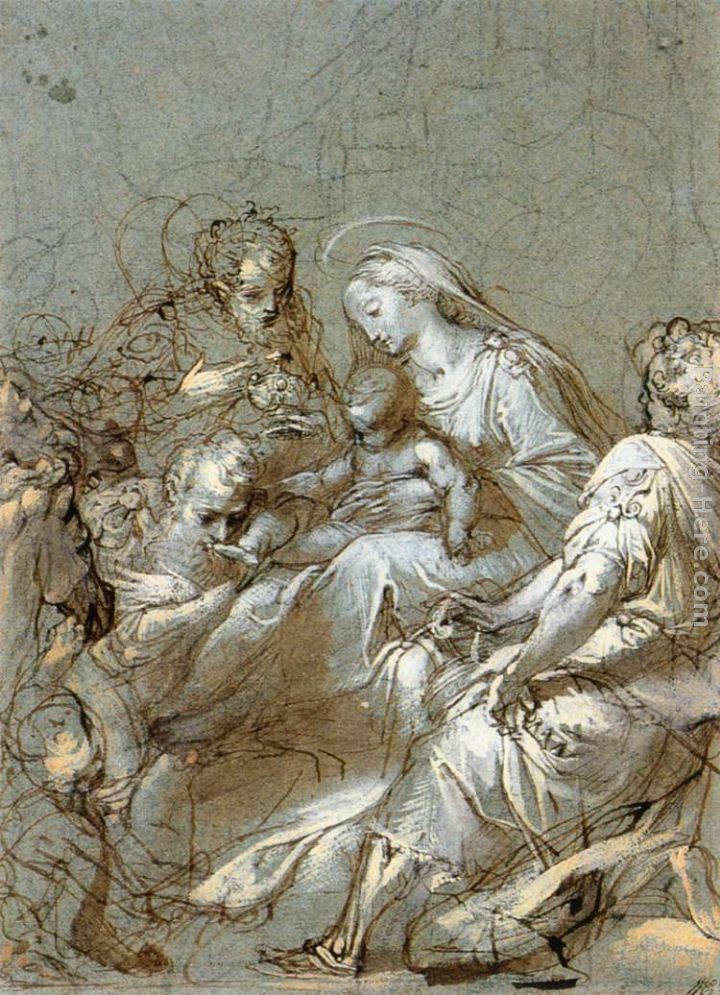 Federico Fiori Barocci The Adoration of the Magi